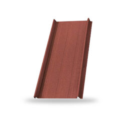 หลังคาเคลือบเซรามิก สแนปล็อค 300 สี Salmon Brown